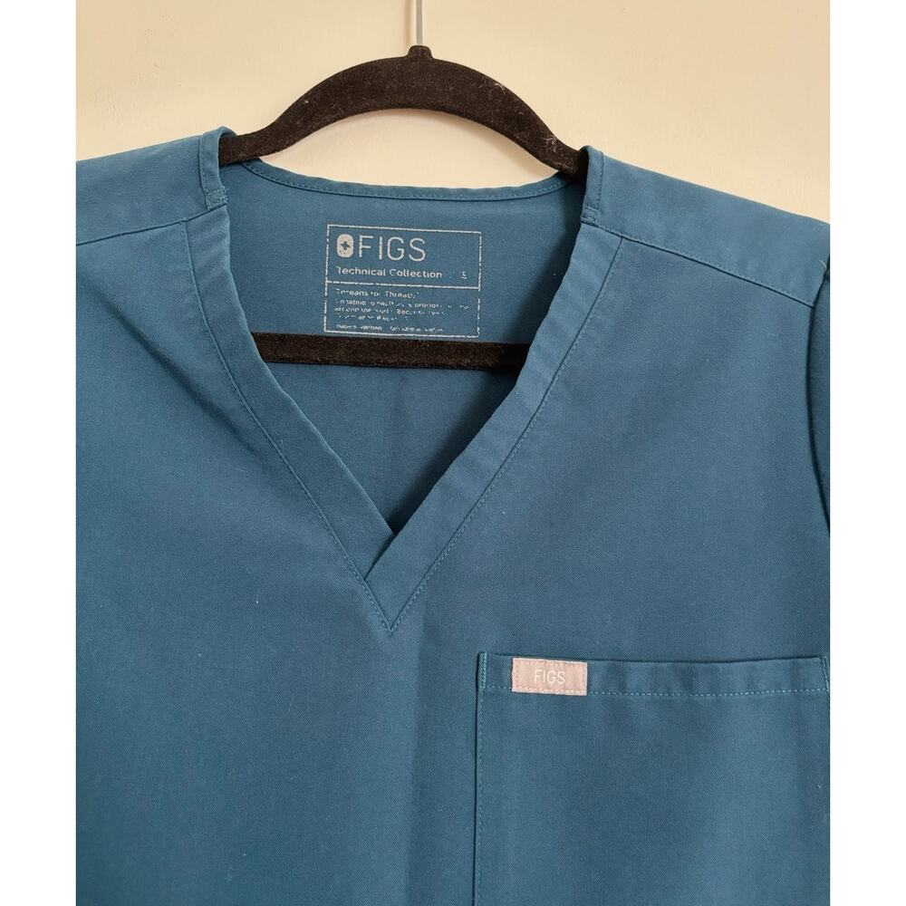 Deep Reef Figs Catarina One Pocket Top and Zamora Joggers S/M - Picture 3 of 8